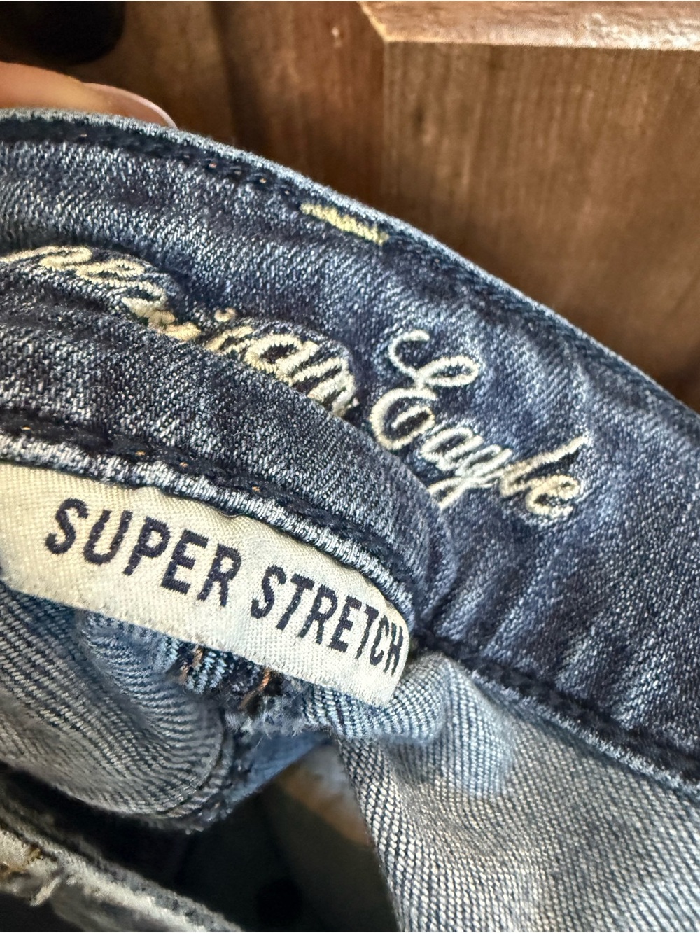 American Eagle Outfitters Medium Blue Boot-Cut High-Rise Jeans - Picture 6 of 14